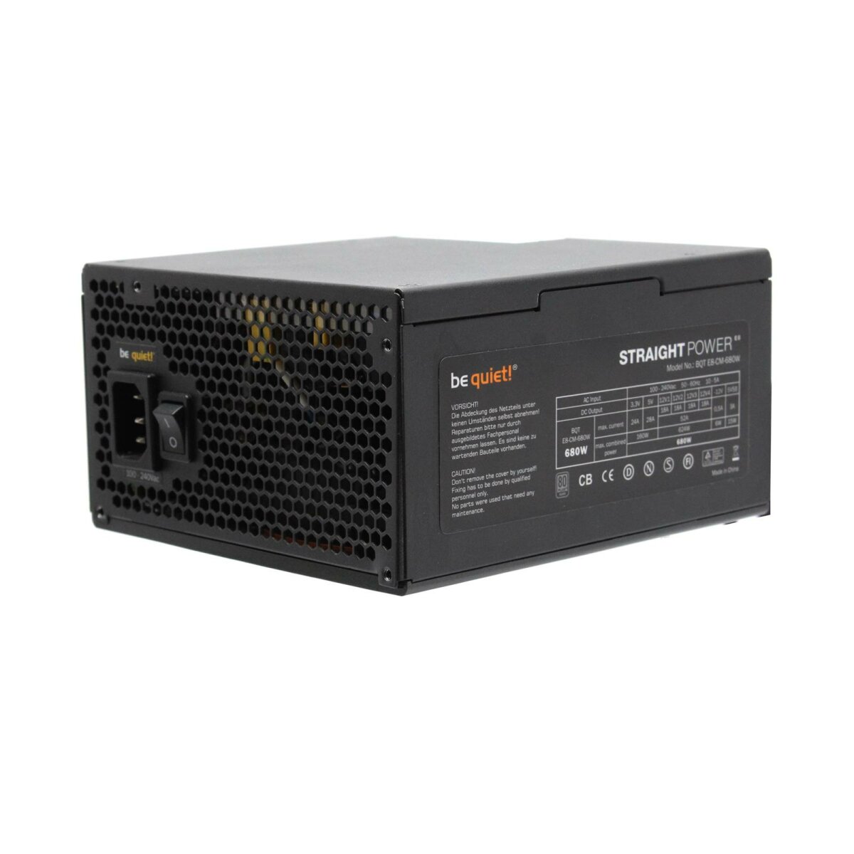 Be Quiet Pure Power L Cm W Bn Atx Netzteil Watt Modu