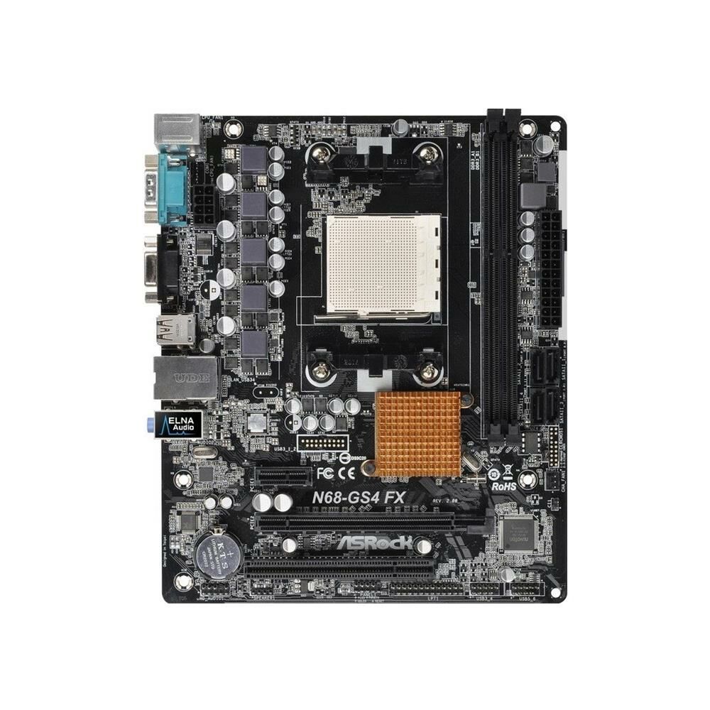 ASRock N68 GS4 FX R2 0 NForce 630a Mainboard Micro ATX Sockel AM3