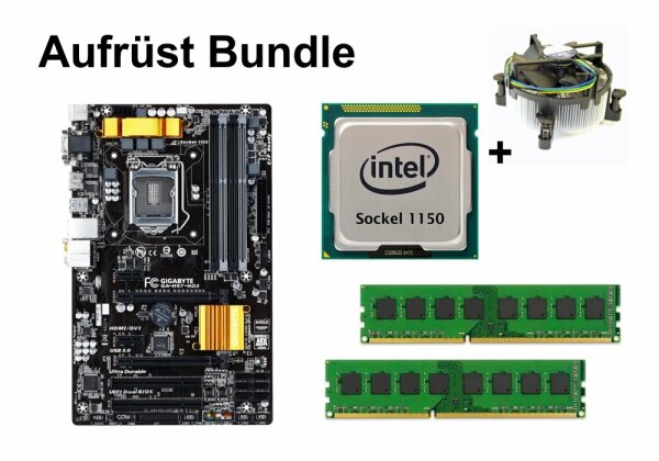 Aufrüst Bundle - Gigabyte H97-HD3 + Intel i5-4690 + 8GB RAM #102427