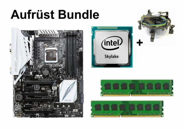 Aufrüst Bundle - ASUS Z170-A + Intel Core i3-6320 + 16GB RAM #104987