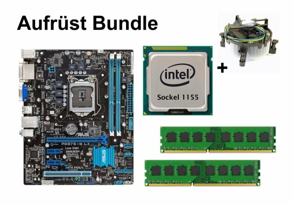 Aufrüst Bundle - ASUS P8B75-M LX + Intel i7-3770T + 8GB RAM #105499