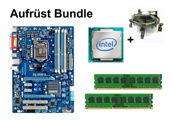 Aufrüst Bundle - Gigabyte P67-DS3-B3 + Intel Core i5-3570S + 4GB RAM #106267