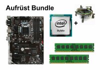 Aufrüst Bundle - MSI Z170-A PRO + Intel Core i5-6600...