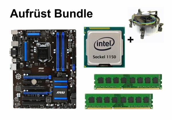 Aufrüst Bundle - MSI Z97-G43 + Xeon E3-1220 v3 + 8GB RAM #118555