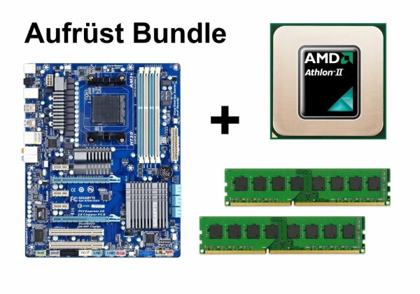 Aufrüst Bundle - Gigabyte 970A-UD3 + AMD Athlon II X3 450 + 32GB RAM #122651