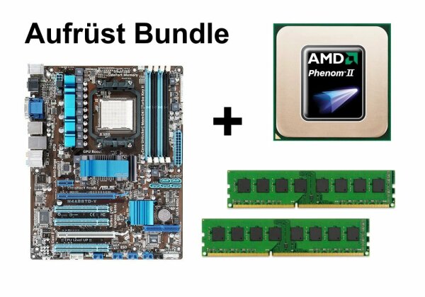 Aufrüst Bundle - ASUS M4A88TD-V + Phenom II X4 850 + 4GB RAM #75036