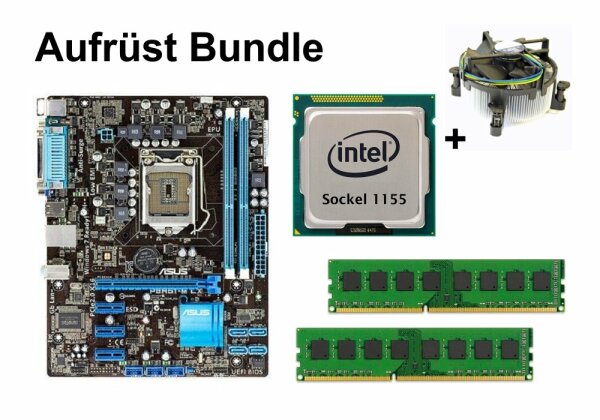 Upgrade bundle - ASUS P8H61-M LX + Celeron G530 + 4GB RAM #89116