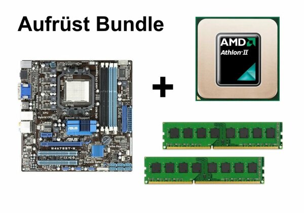 Upgrade bundle - ASUS M4A785T-M + AMD Athlon II X2 250 + 4GB RAM #123164