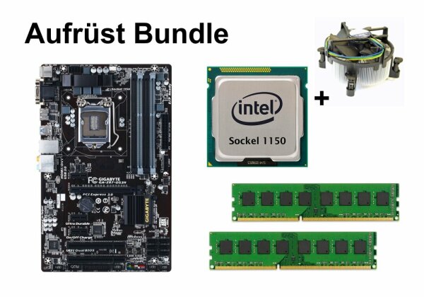 Aufrüst Bundle - Gigabyte Z87-DS3H + Intel i5-4570T + 8GB RAM #103965