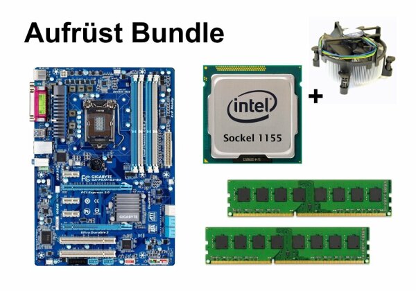 Aufrüst Bundle - Gigabyte P67A-D3-B3 + Pentium G840 + 4GB RAM #68126