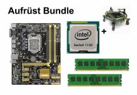 Aufrüst Bundle - ASUS H87M-E + Intel i3-4130T + 4GB...