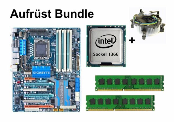 Aufrüst Bundle - Gigabyte EX58-UD5 + Xeon E5502 + 12GB RAM #100382