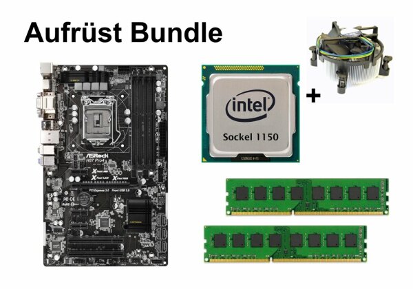 Aufrüst Bundle - H87 Pro4 + Pentium G3250 + 16GB RAM #66079