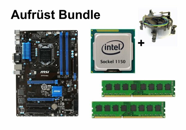 Aufrüst Bundle - MSI Z97 PC Mate + Intel Core i5-4690K + 8GB RAM #115488