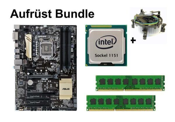 Aufrüst Bundle - ASUS Z170-P D3 + Intel Core i5-6400 + 8GB RAM #124448