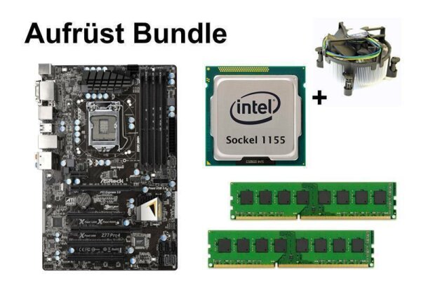 Aufrüst Bundle - ASRock Z77 Pro4 + Intel i7-3770 + 16GB RAM #71201