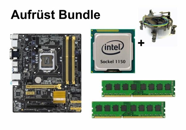 Upgrade bundle - ASUS B85M-E + Intel i3-4330 + 16GB RAM #76833