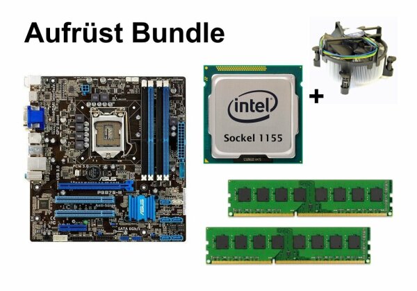 Aufrüst Bundle - ASUS P8B75-M + Intel i5-2500 + 4GB RAM #76322