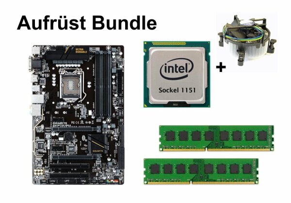 Aufrüst Bundle - Gigabyte GA-H170-HD3 + Intel Core i3-6300T + 32GB RAM #114466