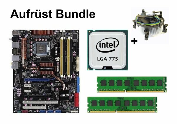 Upgrade bundle - ASUS P5Q WS + Intel E7400 + 8GB RAM #61218
