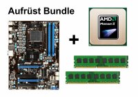 Aufrüst Bundle - MSI 970A-G43 + Phenom II X6 1075T + 16GB RAM #96803