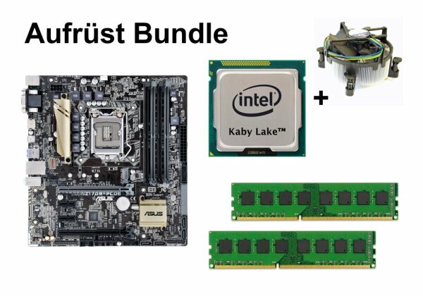 Upgrade bundle - ASUS Z170M-PLUS + Intel Celeron G3930 + 32GB RAM #111910