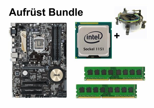 Upgrade bundle - ASUS Z170-K + Intel Core i3-6100 + 16GB RAM #86568