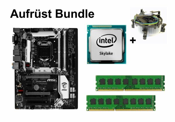 Aufrüst Bundle MSI Z170A KRAIT GAMING + Intel Core i7-6700K + 32GB RAM #113195