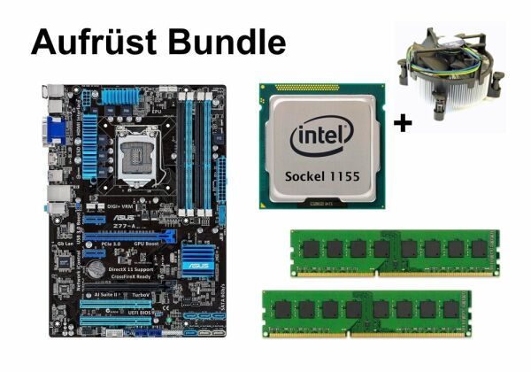 Aufrüst Bundle - ASUS Z77-A + Intel i7-3770 + 8GB RAM #100141