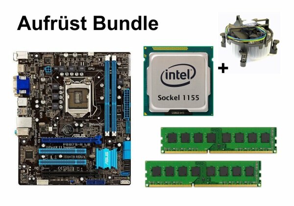 Upgrade bundle - ASUS P8B75-M LE + Intel i5-2500S + 4GB RAM #106030