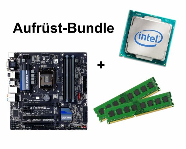 Aufrüst Bundle - Gigabyte Z87MX-D3H + Celeron G1820 + 8GB RAM #95792