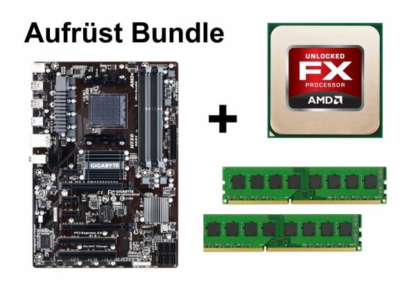 Aufrüst Bundle - Gigabyte 970A-DS3P + AMD FX-8320E + 8GB RAM #99632