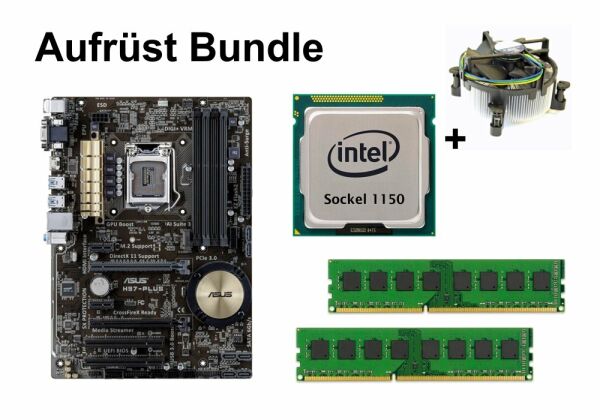 Aufrüst Bundle - ASUS H97-PLUS + Celeron G1820 + 16GB RAM #94773