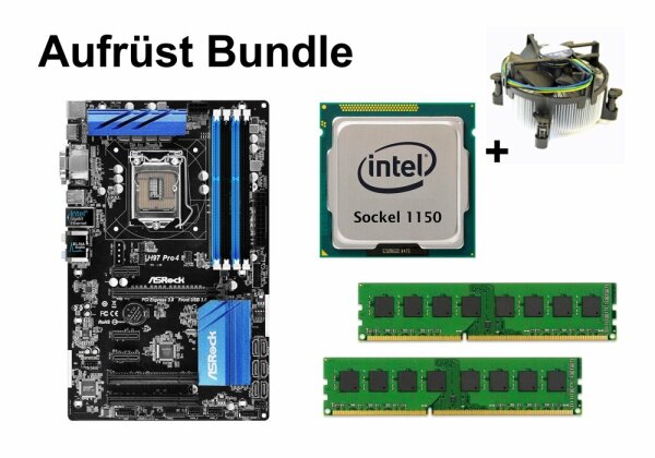 Aufrüst Bundle - ASRock H97 Pro4 + Intel i3-4170 + 8GB RAM #103734