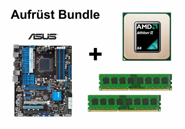 Aufrüst Bundle - ASUS M5A99X EVO + Athlon II X4 645 + 32GB RAM #55862