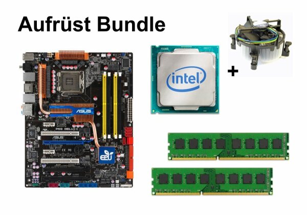 Upgrade bundle - ASUS P5Q Deluxe + Intel E8500 + 8GB RAM #61750