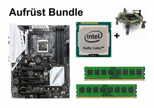 Aufrüst Bundle - ASUS Z170-A + Intel Core i5-7400 + 16GB RAM #113975