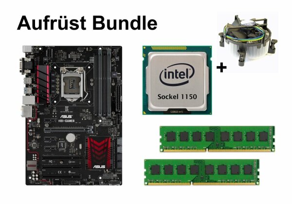 Upgrade bundle - ASUS H81-Gamer + Intel Core i3-4160T + 8GB RAM #115768