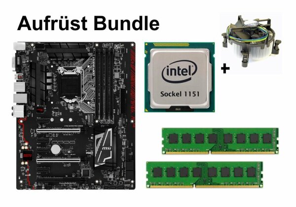 Aufrüst Bundle Z170A GAMING PRO CARBON + Intel Core i5-6400 + 4GB RAM #126264