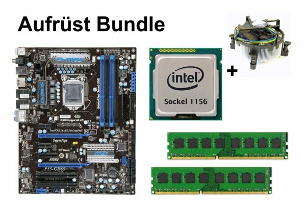 Aufrüst Bundle - MSI P55-GD65 + Intel i5-650 + 8GB RAM #106811