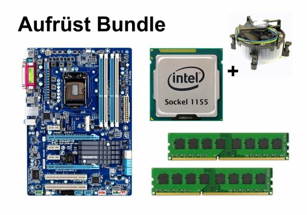 Aufrüst Bundle - Gigabyte GA-Z68AP-D3 + Celeron G530 + 16GB RAM #80702