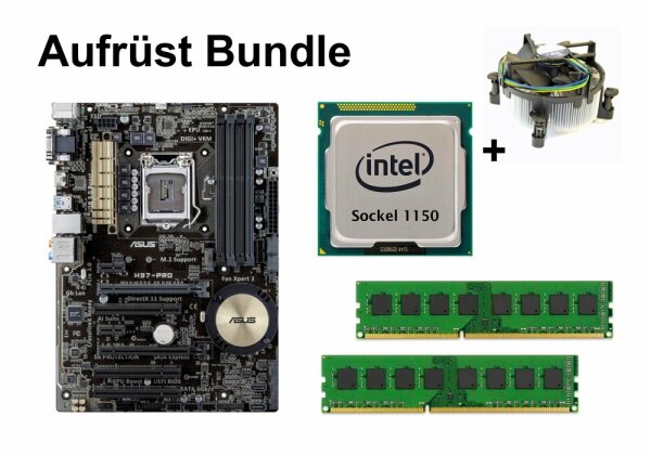 Upgrade bundle - ASUS H97-PRO + Intel Core i7-4770T + 4GB RAM #95039
