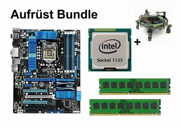 Upgrade bundle - ASUS P8Z68-V + Celeron G1610 + 16GB RAM #106560