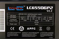LC Power LC6550GP2 V2.2 ATX Netzteil 550 Watt   #27715