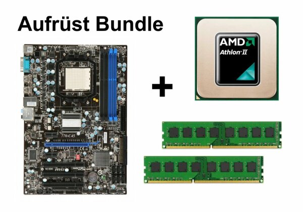 Aufrüst Bundle - MSI 770-C45 + Athlon II X2 220 + 8GB RAM #129091