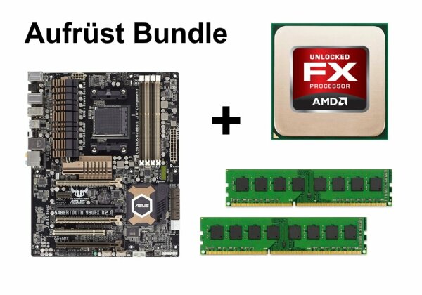 Aufrüst Bundle - SABERTOOTH 990FX R2.0 + AMD FX-8320E + 32GB RAM #56392