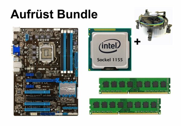 Aufrüst Bundle - ASUS P8Z77-V LX + Celeron G540 + 4GB RAM #76619