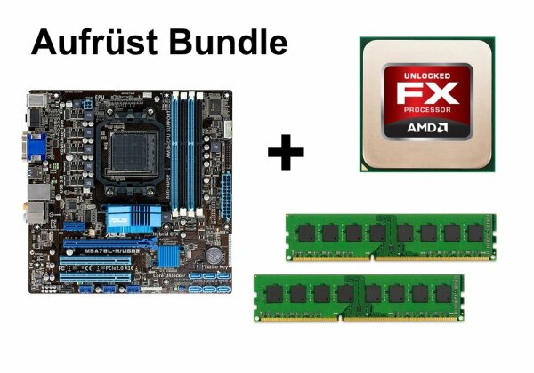Upgrade bundle - ASUS M5A78L-M/USB3 + AMD FX-4170 + 32GB RAM #58700