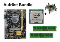 Upgrade bundle - ASUS H81M-PLUS + Intel i7-4790S + 4GB RAM #64591