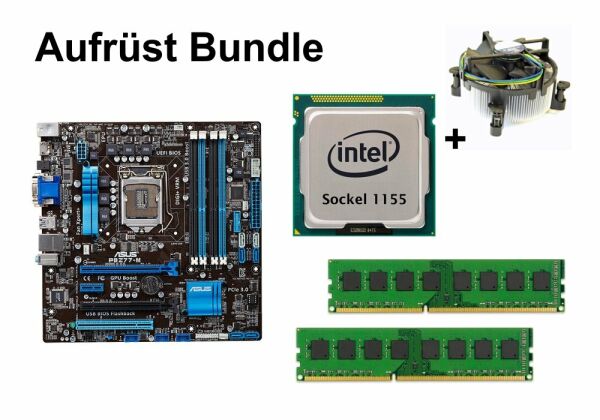 Upgrade bundle - ASUS P8Z77-M + Intel Core i5-3470S + 16GB RAM #132701